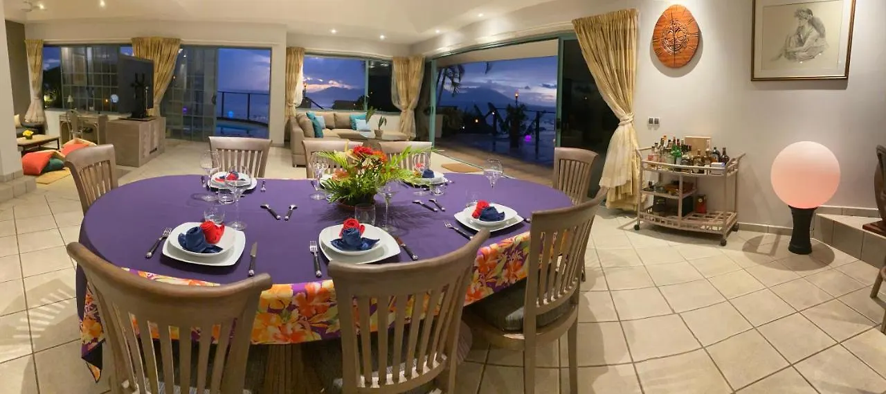 Temanahau Lodge Villa Vue Ocean Et Moorea Punaauia   Punaauia (Tahiti)